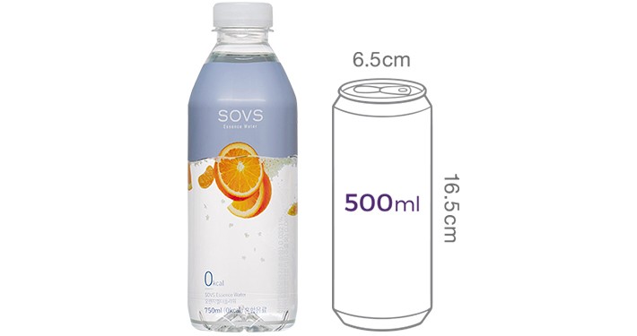 [소브스] 에센스 워터 오렌지레몬&엘더플라워 750mL