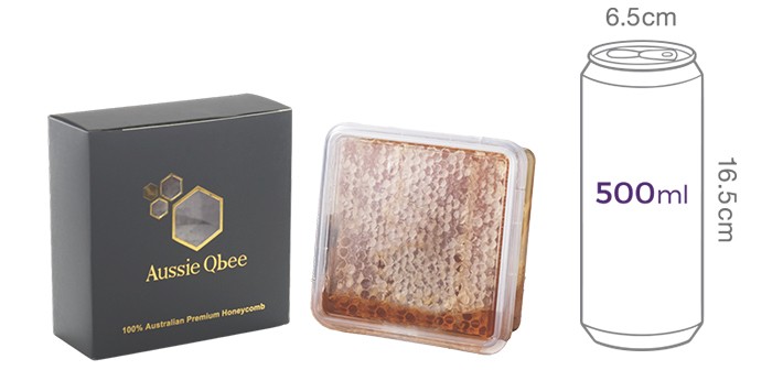 [오지퀸비] 허니콤 벌집꿀 400g