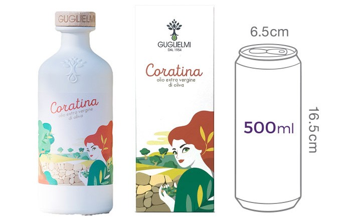 [굴리엘미] 모노컬티바 코라티나 엑스트라버진 올리브오일 500mL