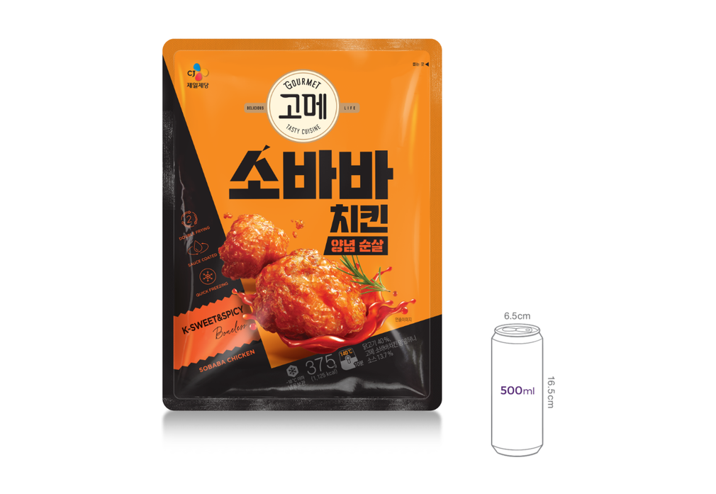 [고메] 소바바 치킨 양념순살 375g