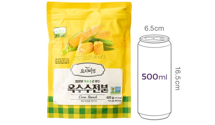 [칠갑농산] 옥수수전분 400g