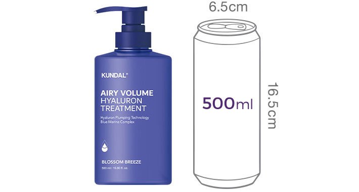 [쿤달] 히알루론 에어리 볼륨 트리트먼트 500ml
