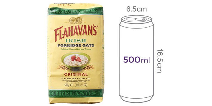 [플라하반] 포리지 오트밀 500g