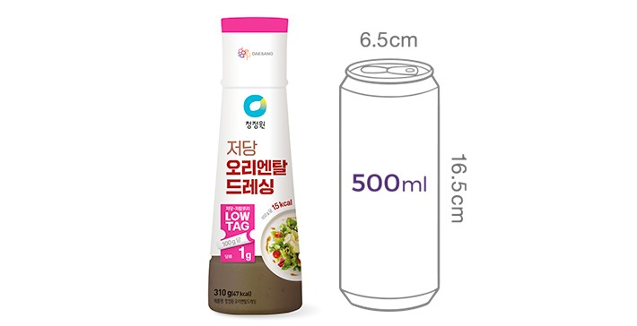 저당&저칼로리 오리엔탈 드레싱 310g
