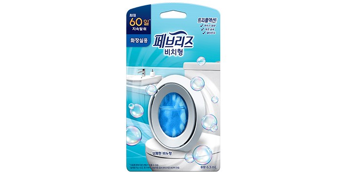 [페브리즈] 화장실용 1개입(6.3ml) 상쾌한 비누향