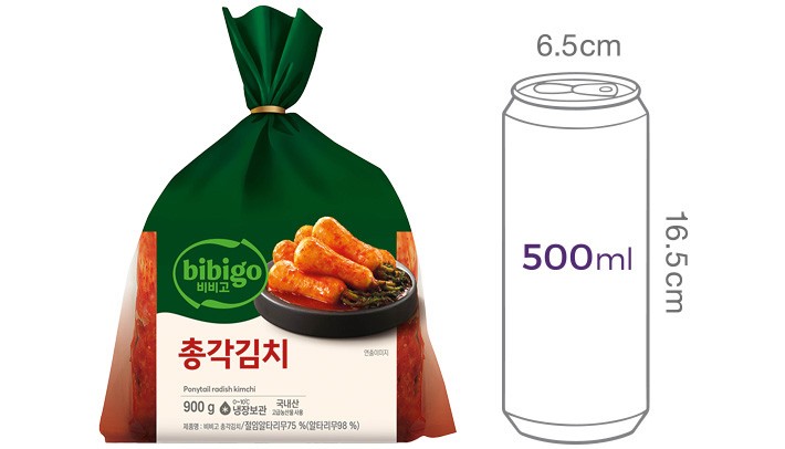 [비비고] 총각김치 900G