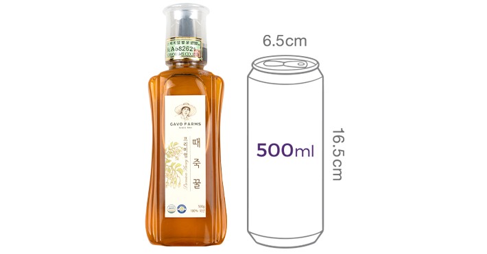 [가보팜스] 프리미엄 때죽꿀 500g