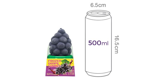 [프로즌소르베] 포도 아이스크림 75g