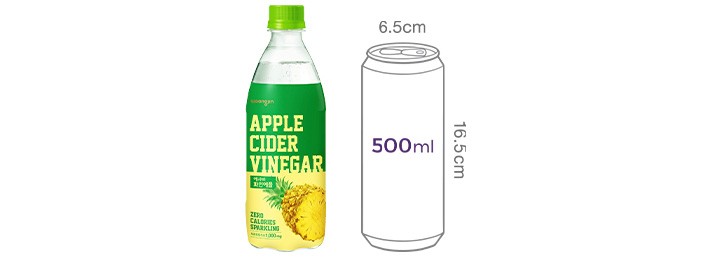 [웅진] 애사비 제로 파인애플 (500mL X 6개)