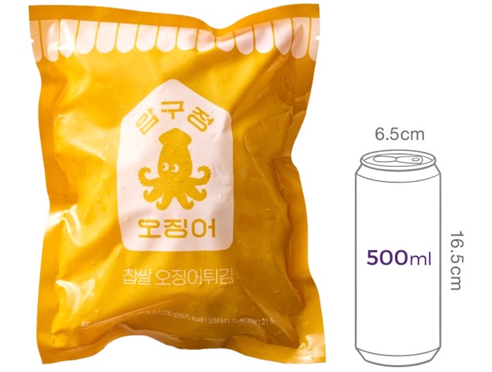 [압구정오징어] 찹쌀 오징어 튀김 (소스동봉)