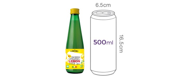 [리모로] 100% 유기농 레몬착즙 주스 250ml