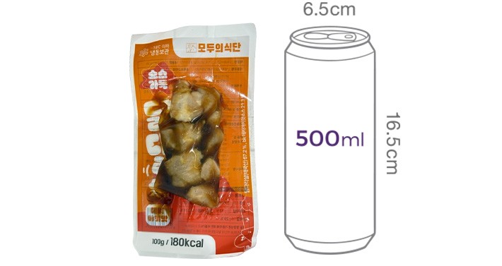 [모두의식단] 소스 가득 닭다리살 데리야키맛 100g