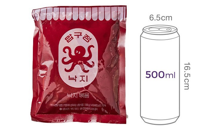 [압구정낙지] 낙지 볶음 300g