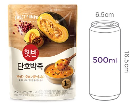 [햇반죽] 단호박죽 420g