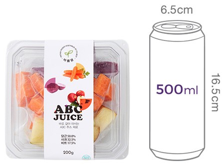 [바름팜] 바로 갈아 마시는 ABC 주스 키트 200g