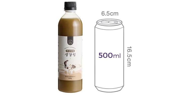 더 건강한 생강청 600g