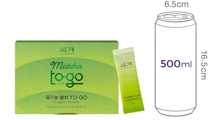 [쌍계명차] 말차 투고 (2g X 10개)