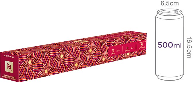 [네스프레소] 페스티브 시나몬 타마린드향 커피 캡슐 (4.9g X 10개)