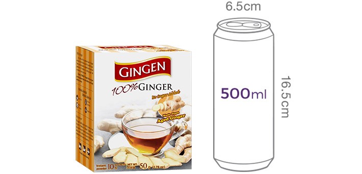  [진젠] 생강차 오리지널 (5g X 10개) 