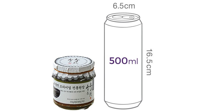 [죽장연] 프리미엄 전통된장 250g