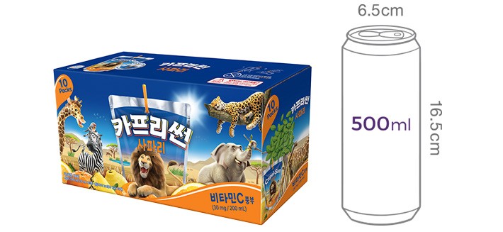 [카프리썬] 사파리 (200mL X 10개)