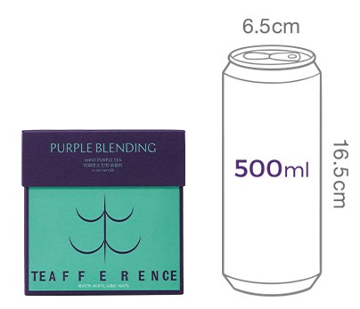 [티퍼런스] 민트 퍼플티 (1.5g x 15개)