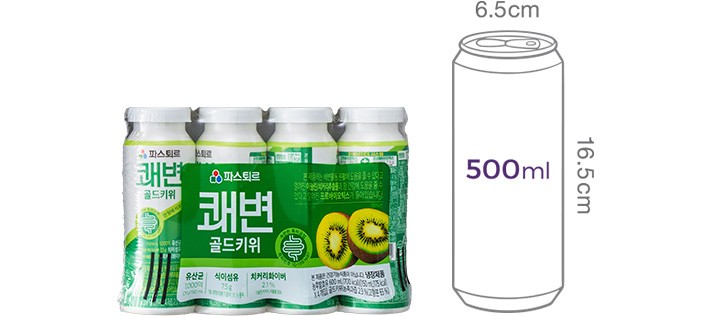 [파스퇴르] 쾌변 골드키위맛 (150mL X 4개)