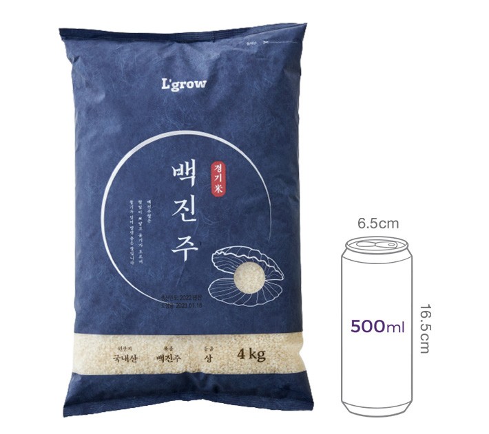백진주 쌀 4kg