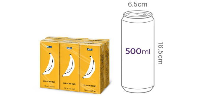 [매일] 바나나는 원래 하얗다 190mL x 6개입