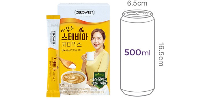  [펄세스] 스테비아 커피믹스 마일드 (9.6g X 30개) 