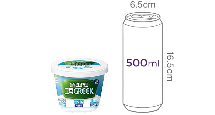 [풀무원다논] 그릭요거트 플레인 400g