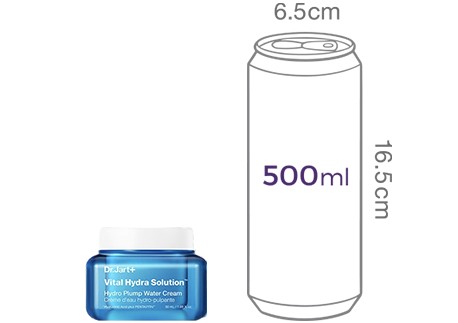 [닥터자르트] 바이탈 하이드라 솔루션 워터 젤리 스킨 세트(크림 50ml+7ml)