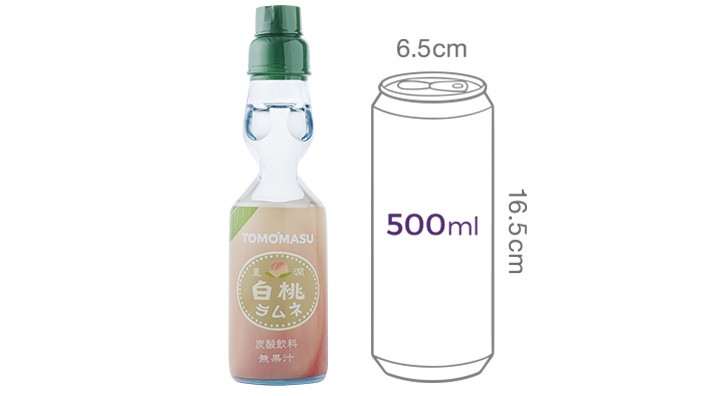 [토모마스] 라무네 복숭아 사이다 200mL