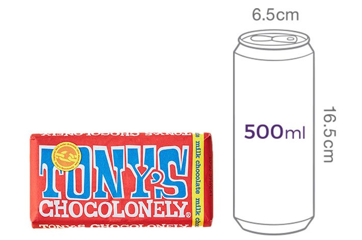 [토니스] 초코 론리 공정무역 초콜릿 밀크 180g