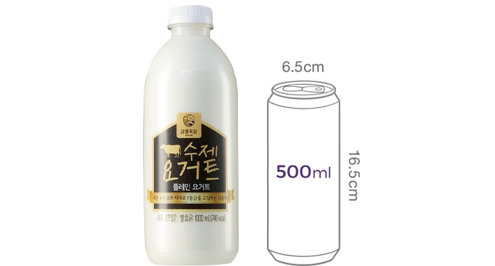 [강훈목장] 수제 요거트 플레인 1000mL