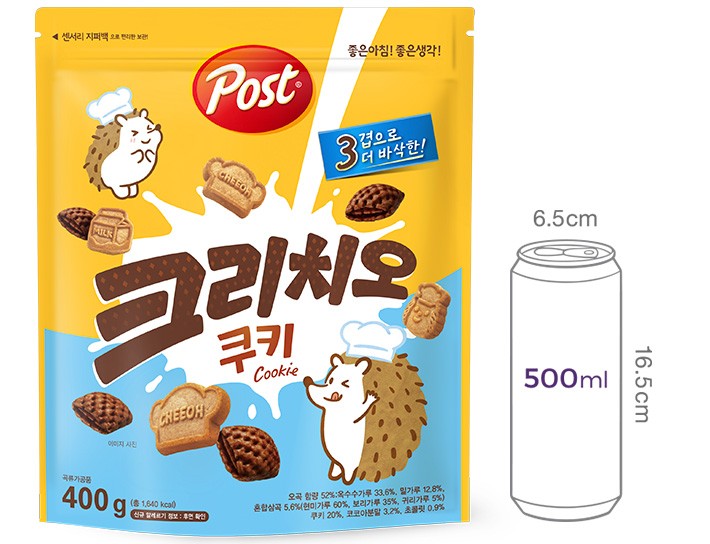 [포스트] 크리치오 쿠키 시리얼 400g 