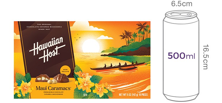 [하와이안호스트]  마우이 카라맥스 141.7g (10 pcs)