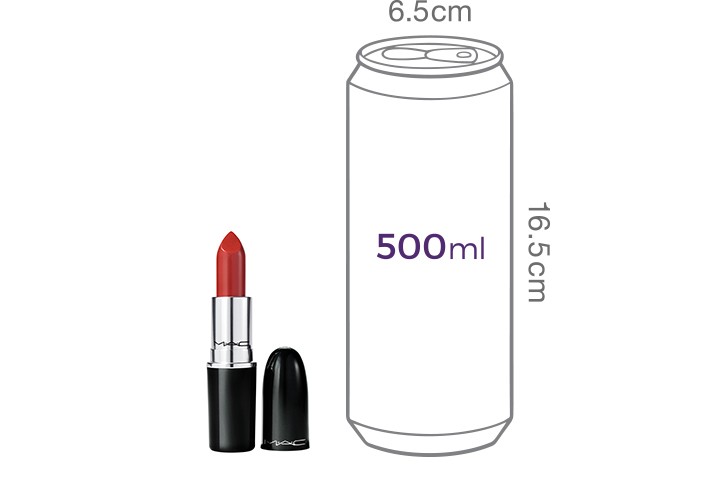 [맥] 러스터글래스 립스틱 - 레이디 버그