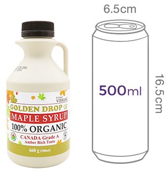 [골든드롭] 유기농 메이플시럽 500ml