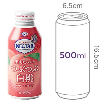 [후지야] 복숭아 넥타 380mL