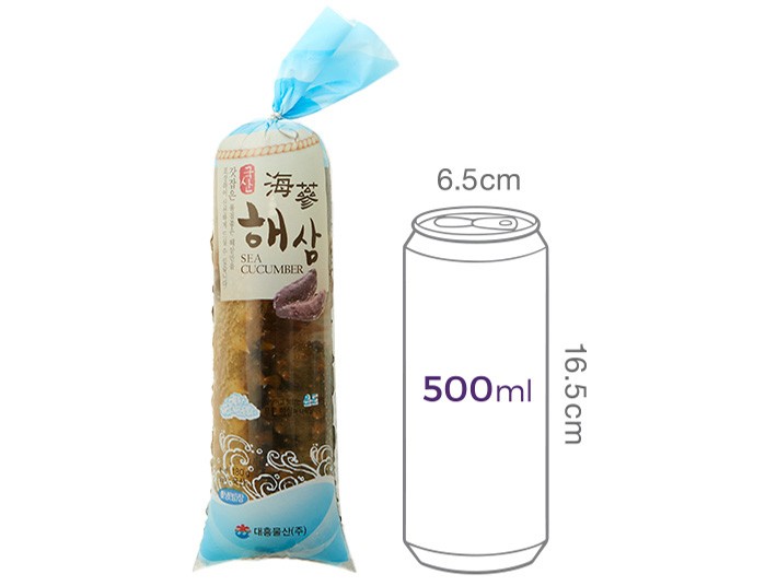 [대흥] 다이버가 채취한 자연산 해삼 180g(생물)