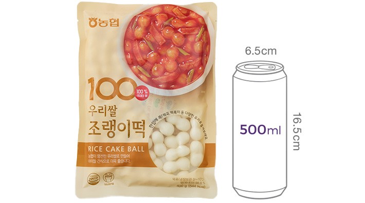 [농협] 우리쌀 조랭이떡 400g