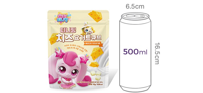 [캐치티니핑] 치즈 요거트 큐브 18g