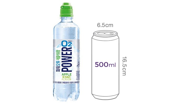 파워오투 애플키위 (500mL X 6개)