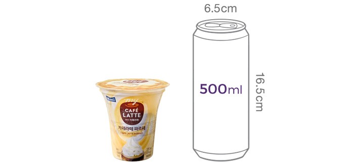 [매일] 마이 카페라떼 파르페 (220mL X 4개입)