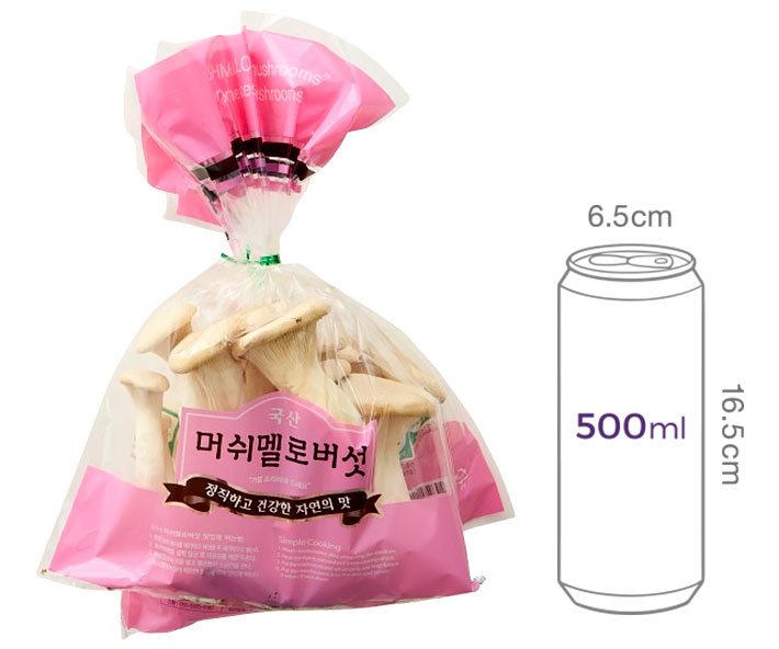 친환경 GAP 머쉬멜로 버섯 460g
