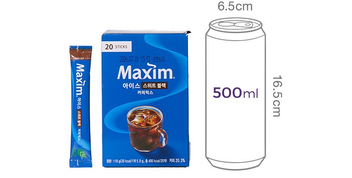 [맥심] 아이스스위트블랙믹스 (5g X 20개입)