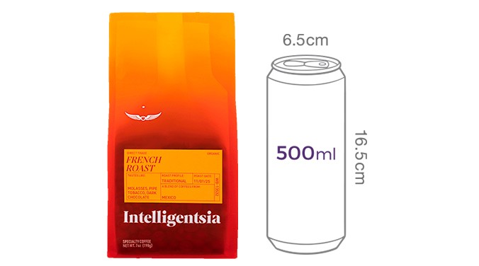 [인텔리젠시아] 유기농 프렌치 로스트 원두 200g