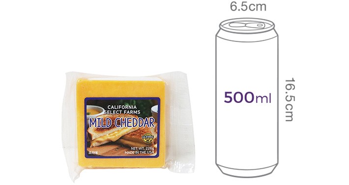 [픽앤치즈] 마일드 체다 슬라이스 치즈 226g