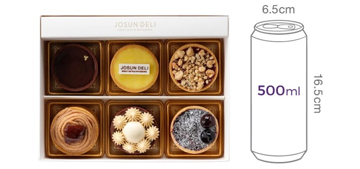 [조선델리] 조선호텔 쁘띠 타르트 세트 217g